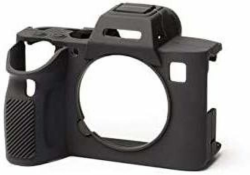 Camaura Silicone Protective Camera Cover for Alpha A7M4/A7 -M llll Camera- Black  Camera Bag(Black)