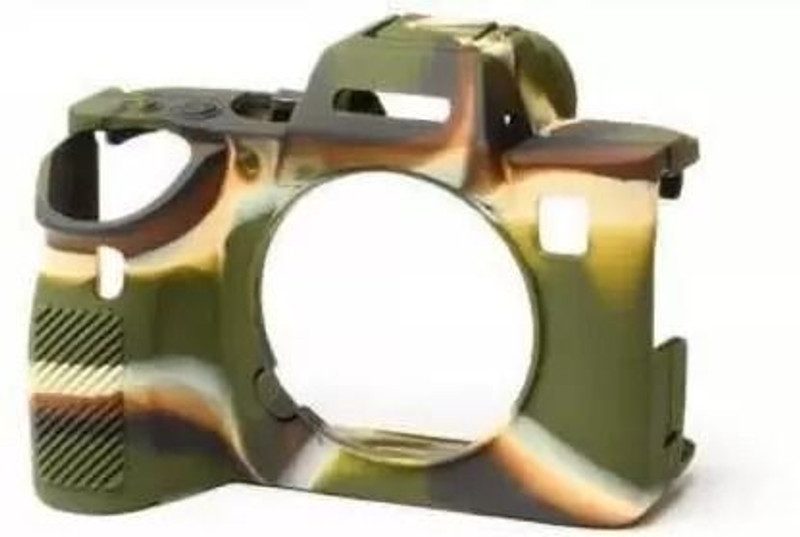 Camaura A7r4 Silicone protective body camera cover  Camera Bag(Camouflage)
