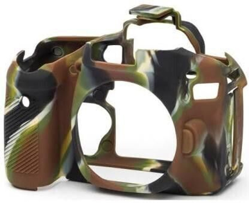 Picmaa Camera Silicone Protective Camera Case Cover Compatible with Ca_non 80D  Camera Bag(Multicolor)