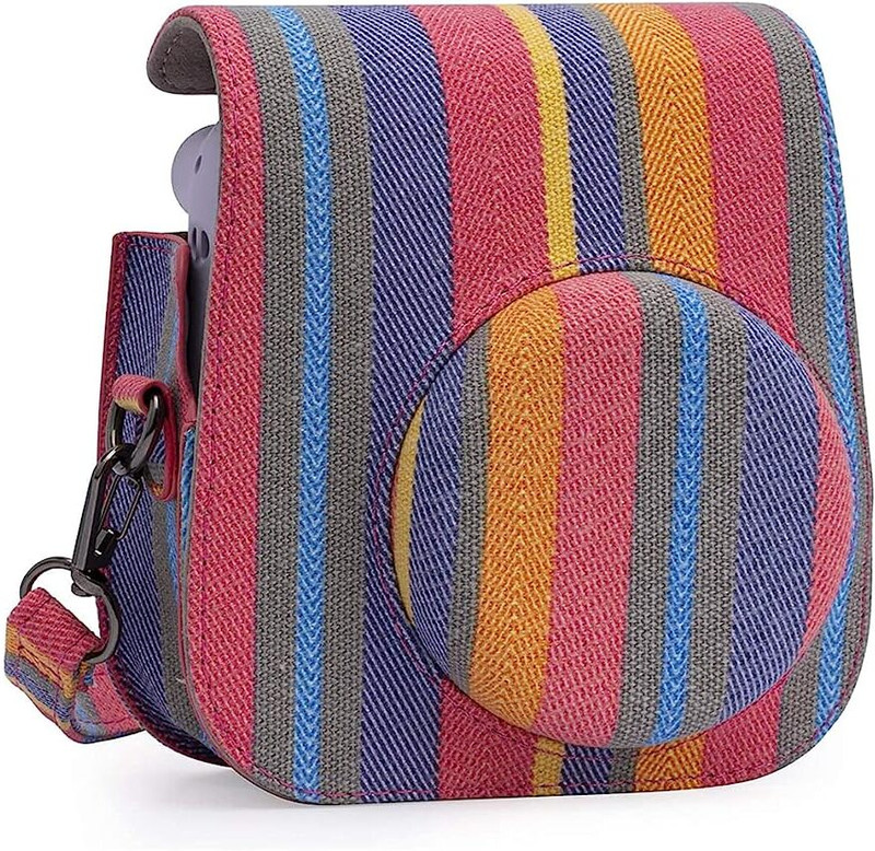 Zorbes Instax Mini 11 Case Cover, Protective Camera Case for Fujifilm Instax Mini 11  Camera Bag(Multicolor)