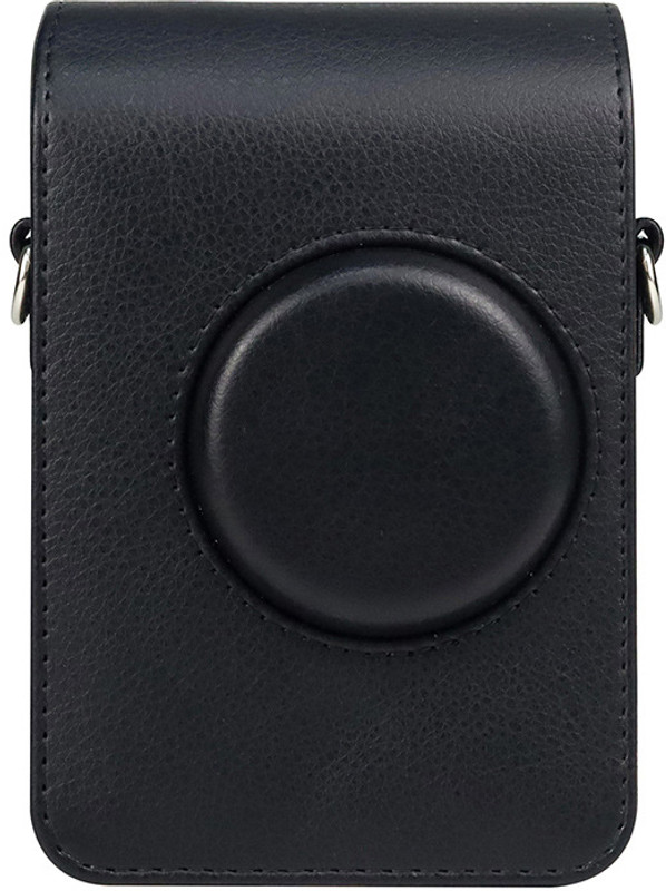 Zenko Mini Evo Camera Vertical Open PU Leather Black Case  Camera Bag(Black)