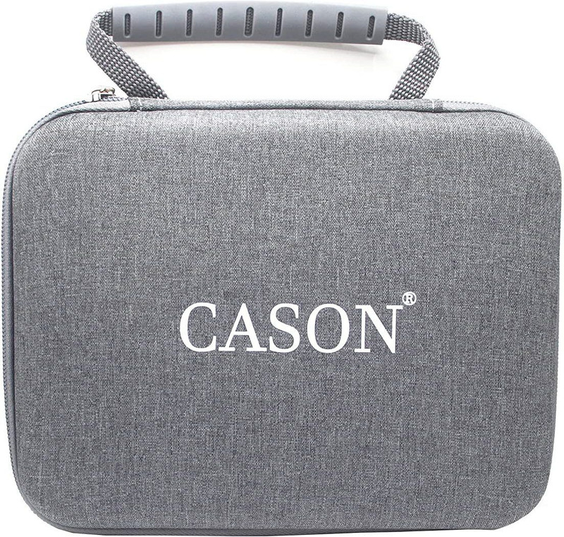 CASON Carrying Case for Action Camera/Carrying Bag for Action Camera Accessories CS6,CN50,CN10 Go pro Accessories Go Pro 11/0/9/8,DJI OSMO, Insta 360,SJCAM and Others Camera Bag(Grey)