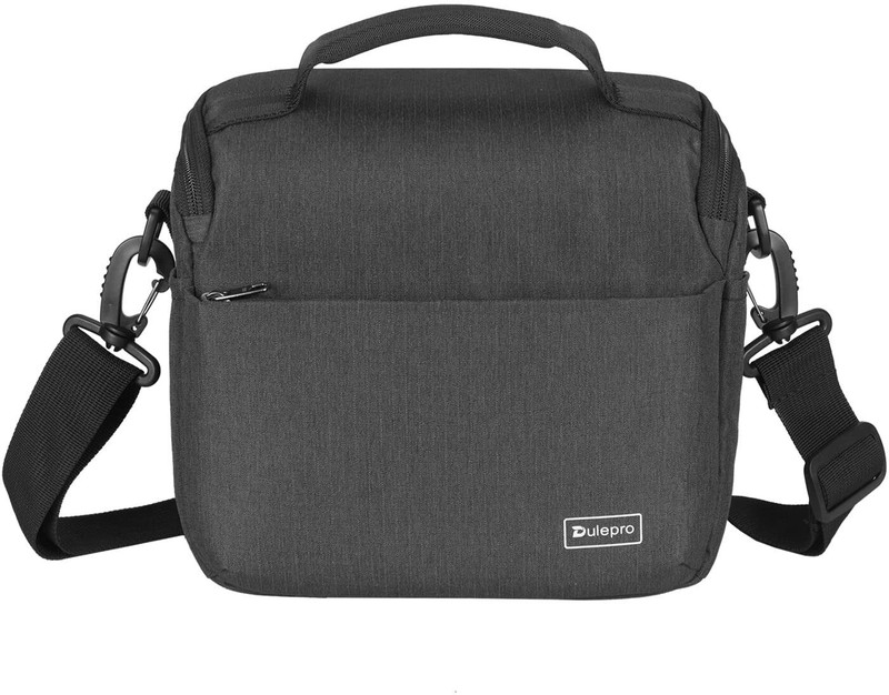 Dulepro S22 DSLR SLING BAG SUITABLE FOR DSLR LENS AND FLASH WITH RAIN COVER  Camera Bag(Black)