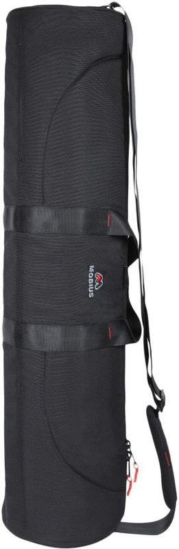 MOBIUS METAL UMRELLA LIGHT STAND BAG Suitable for Tripod with 3 way Heador 9 Feet Light Stand - 6 Nos  Camera Bag(Black)