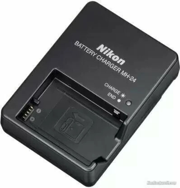 Camaura MH-24 original charger with cable  Camera Battery Charger(Black)