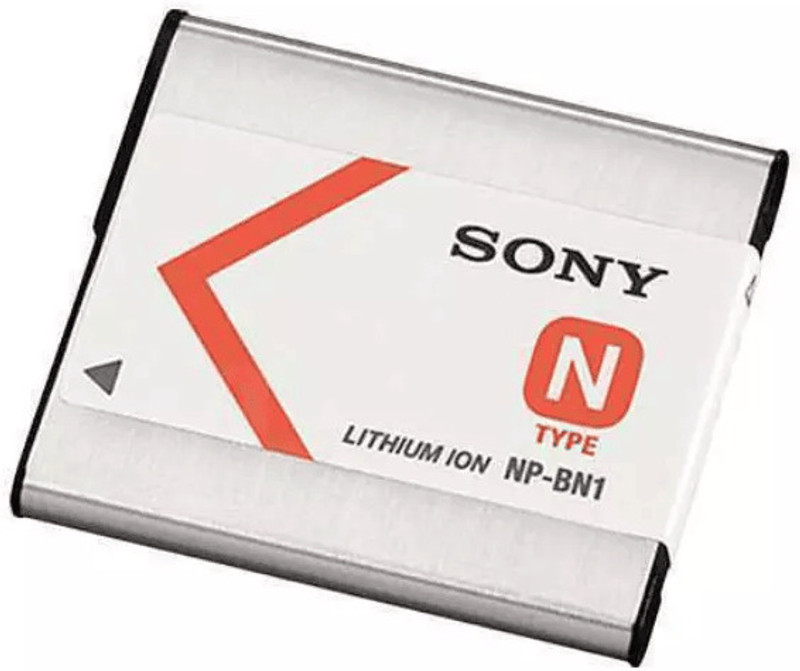DIGICLIMBER BN-1 Battery echargerable litium-ion camera battery pack suitable for sony Camera Battery Charger(White & Orange)