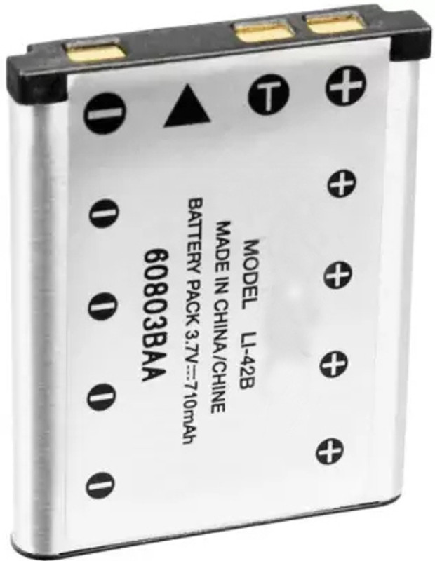 Picmaa Li-42B Li-Ion Rechargeable Battery  Camera Battery Charger(Silver)
