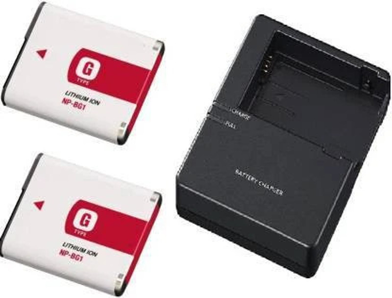 Camaura NP-BG1 Camera Battery Charger 3 Camera Battery Charger(Multicolor)