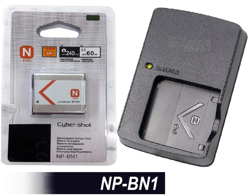 DIGICLIMBER NP-BN1 Camera Battery Charger compatible for sony camera  Camera Battery Charger(Black)