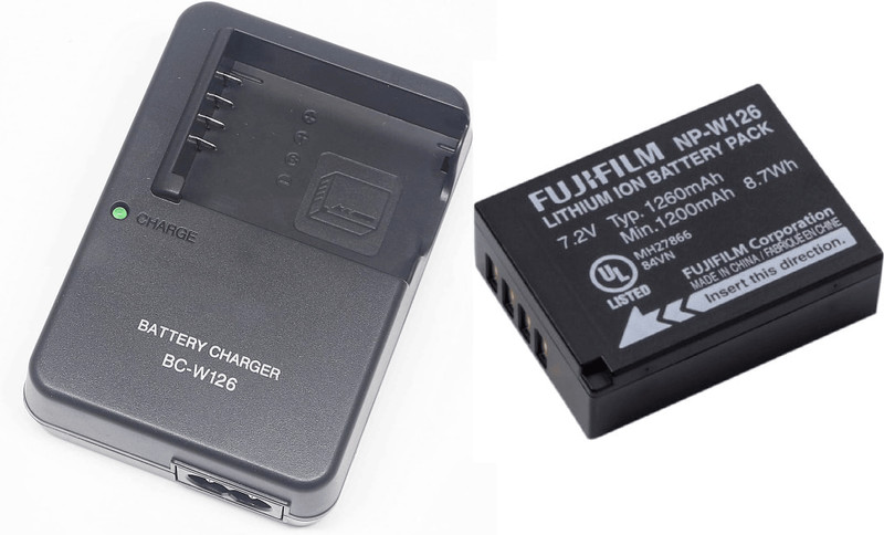 DIGICLIMBER (COMBO) NP-W126 Rechargeable battery with charger compatible for Fujifilm  Camera Battery Charger(Black)