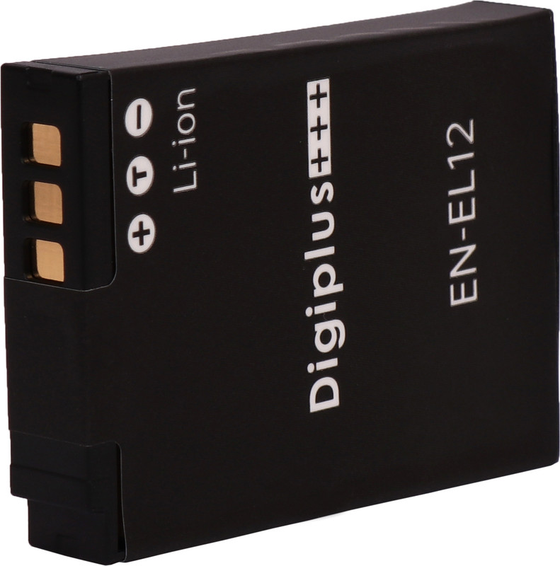 DIGICLIMBER EN-EL12 Camera Battery (1800mAh) 4.2V For Niko-n Equal to the original Camera Battery Charger(Black)