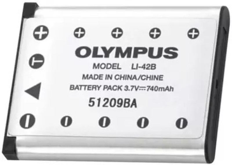 DIGICLIMBER Li-42B Li-Ion Rechargeable Battery for Olympus camera Camera Camera Battery Charger(Silver)