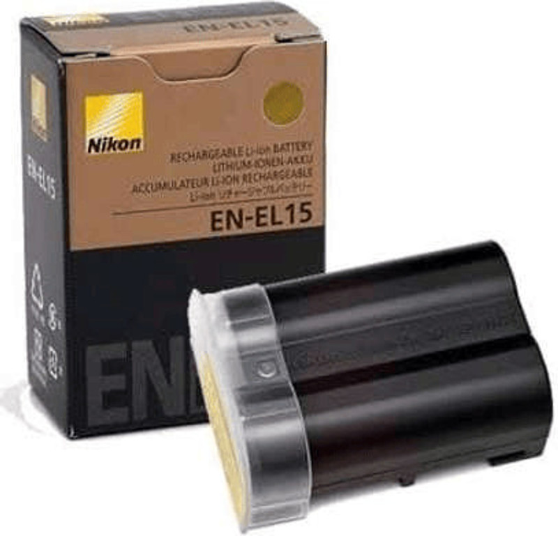 DIGICLIMBER Enel15 rechargeable camera battery for MH-23 charger suitable for Nikon camera Camera Battery Charger(Black)