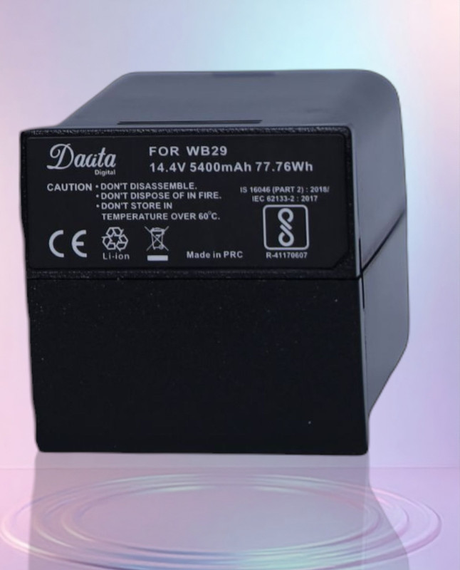 DAATA Digital WB-29 Battery For AD-200/AD-20PRO/AD-300PRO Llash battery Camera Battery Charger(Black)