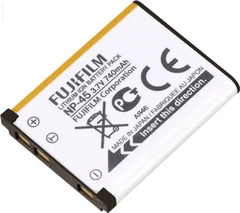 DIGICLIMBER NP-45 Rechargeable Camera Battery Compatible For FUJIFILM Camera Battery Charger(White & Black)