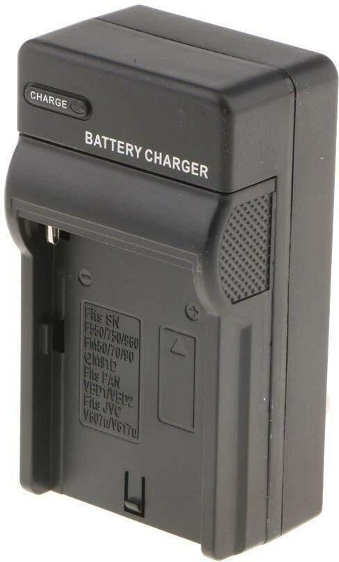 FOTOPOWER CAMERA BATTERY SINGLE LED CHARGER  Camera Battery Charger(Black)