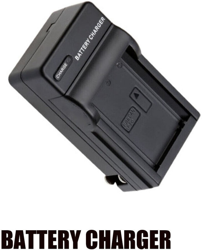 Power Smart Battery Charger for Canon NB-2L NB-2LH BP-2L5 EOS 350D PowerShot G7, G9 S30 S40 Camera Battery Charger(Black)