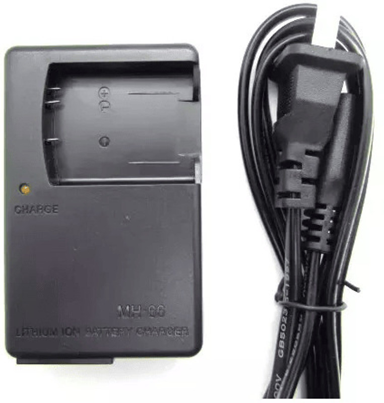 DIGICLAMBO MH-66 Camera Battery Charger Coolpix S2800 S3600 S3700 S5300 Camera Battery Charger(Black)