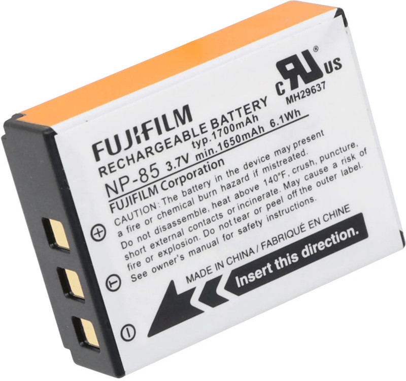 DIGICLAMBO NP-85 battery Fujifilm FinePix S1,SL1000 SL300,SL305,SL280,SL260,SL240  Camera Battery Charger(White)