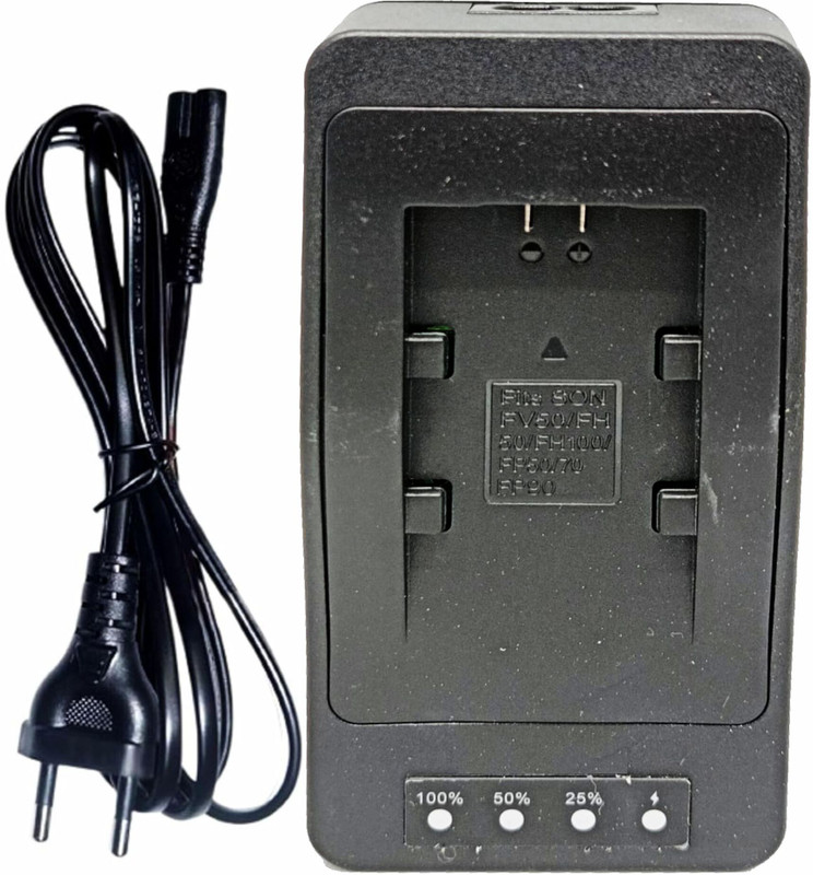 fotokina FK_BATTERY CHARGER FV50/FH50/FH100  Camera Battery Charger(Black)