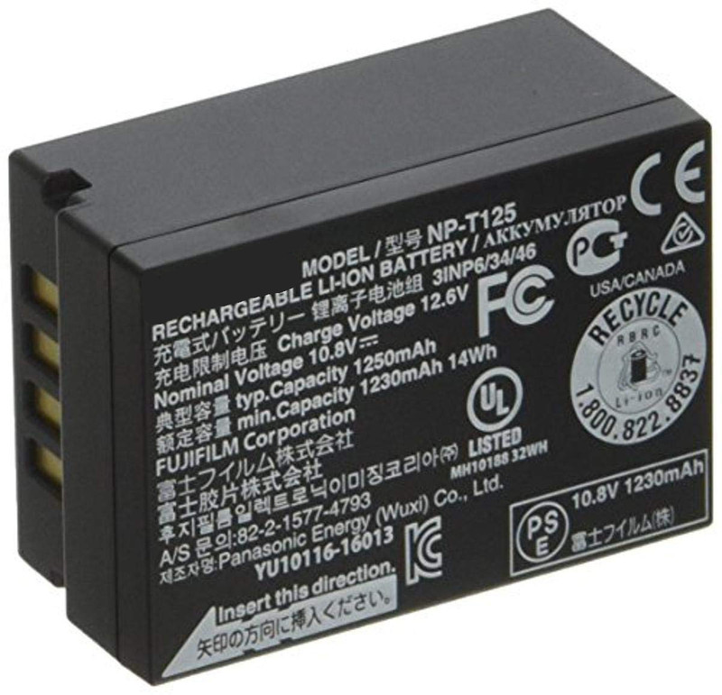 Camstuffs Fuji Flim NP-T125 Rechargeable Battery  Camera Battery Charger(Black)