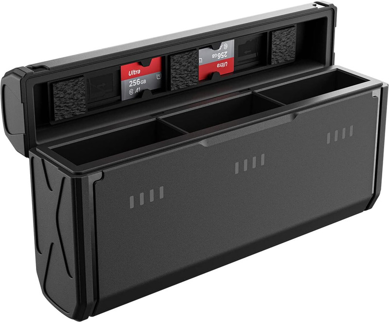 Telesin Enduro Battery Charger for GoPro Hero 13 Camera Battery Charger(Black)