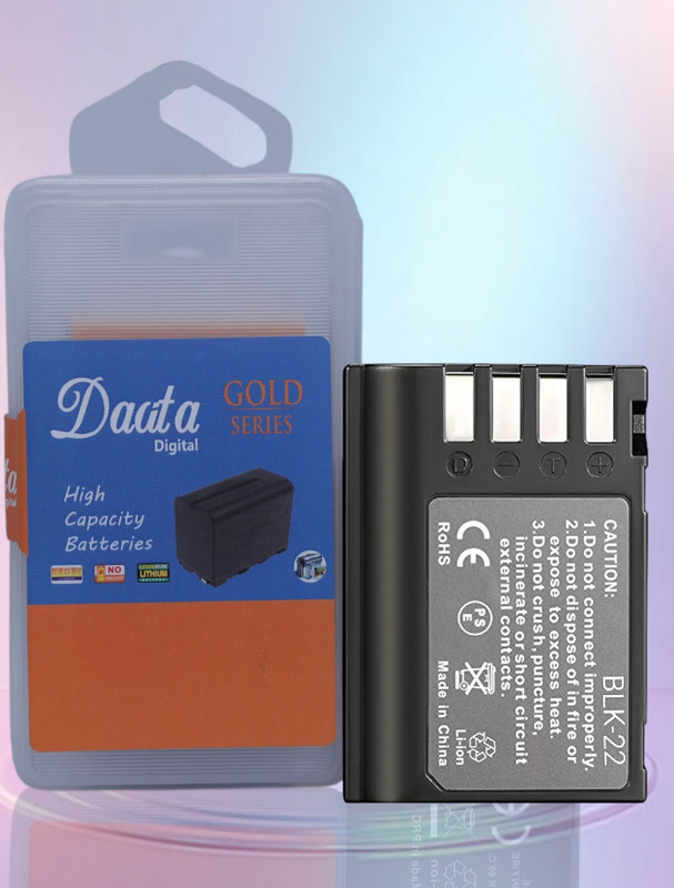 DAATA Digital BCK-22 Battery gold 2800 mah Camera Battery Charger(Black)