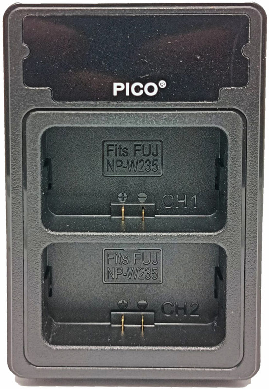Pico W235 Camera Battery Charger is Compatible with Fujifilm  Camera Battery Charger(Black)