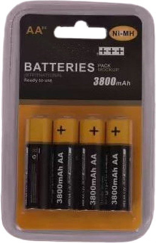 Picmaa Camera Flash Light Rechargeable Cell(3800mAh)  Camera Battery Charger(Black)