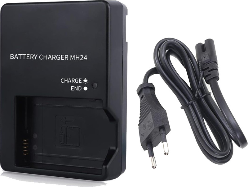 Picmaa MH-24 Quick Camera Battery Charger for EN-EL14A Compatible for Nikon battery Camera Battery Charger(Black)