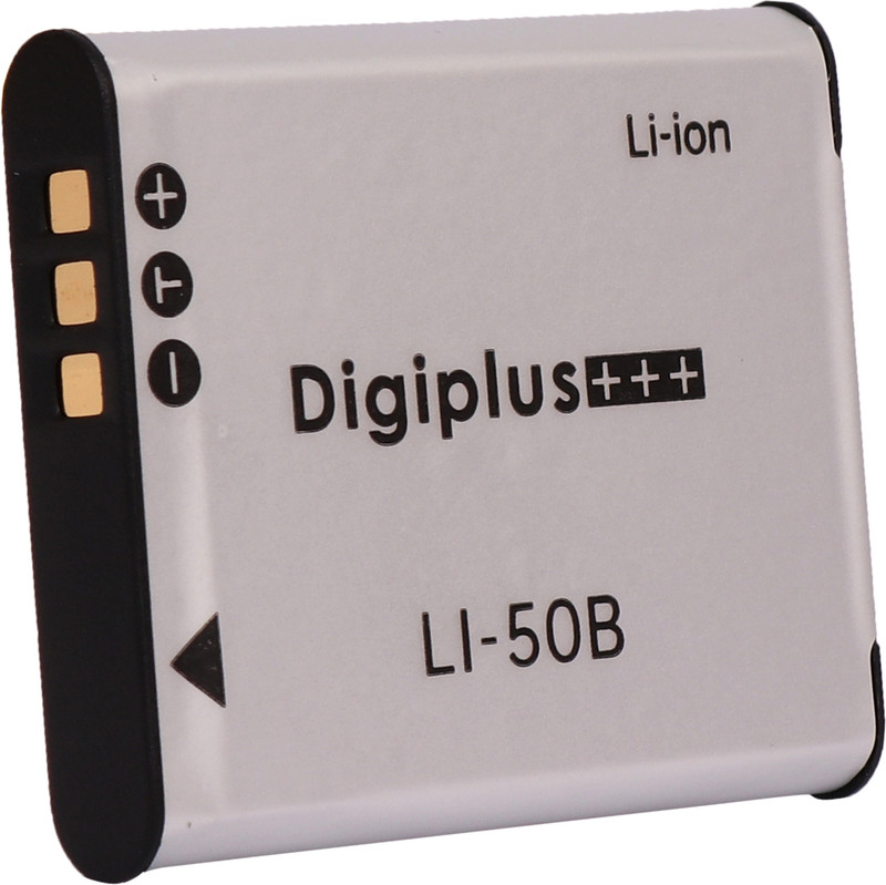 DIGICLIMBER LI 50B Camera Battery (1650mAh) For Olympus D-750, D-755, D-760, LS-100, Camera Battery Charger(White)