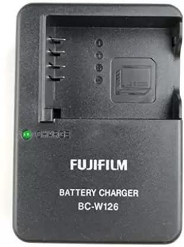 DIGICLAMBO BC-W126 Charger Fujifilm NP-W126 X-T1 E2 A1 M1 HS30 33 X-E1 XE2 XT1 Camera Battery Charger(Black)