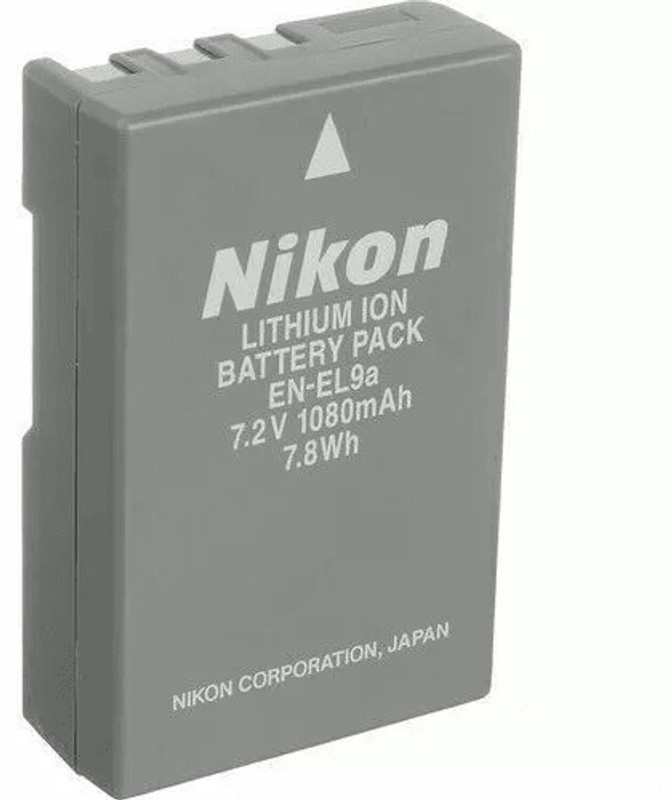 DIGICLIMBER EN-EL9a Camera Rechargeable Li-ion Battery For Niko-n  Camera Battery Charger(Grey)