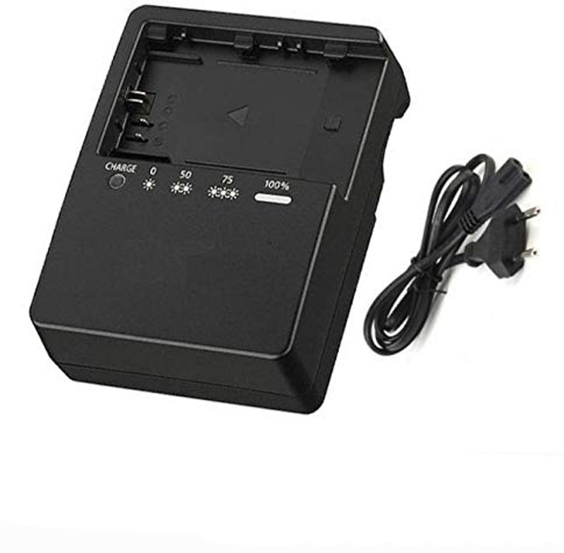 IJJA Premuim Quality LP-E6 camera battery charger for Canon Battery series  Camera Battery Charger(Black)