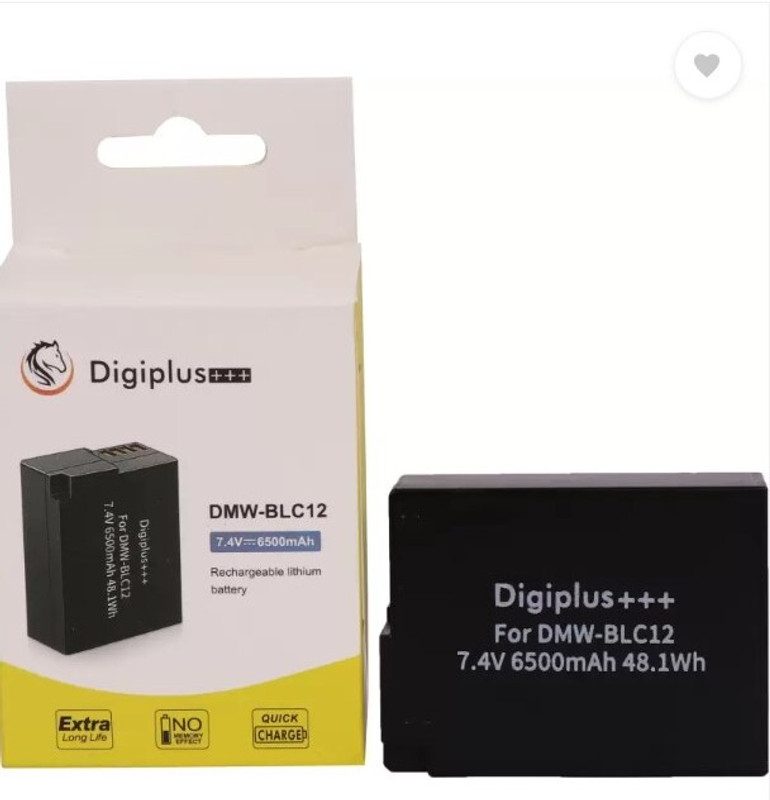 digiplus BLC 12 Camera Battery (6500mAh) Voltage 7.4V For Panasoni-c lumix camera Battery Grip
