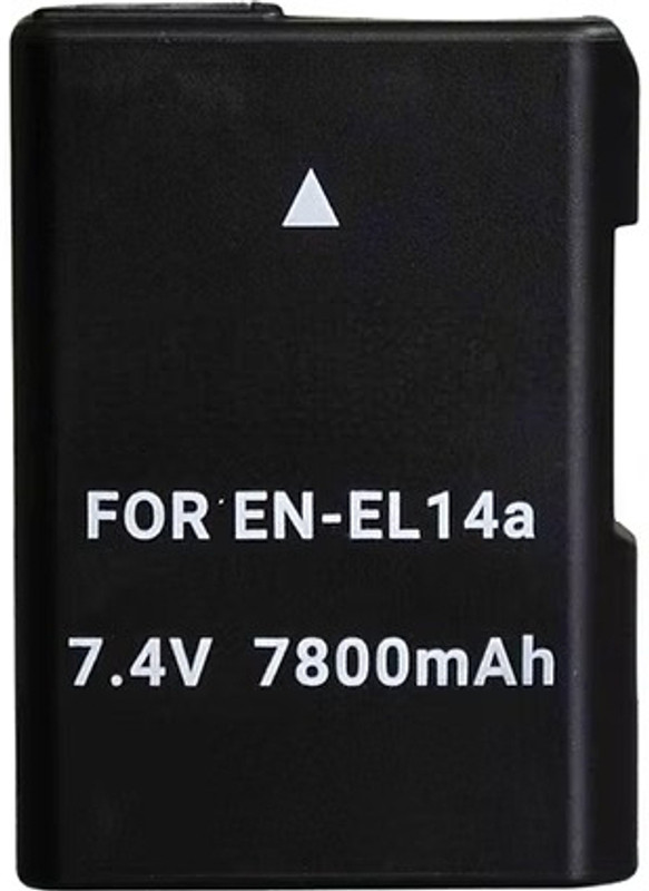 Camaura EN-EL14 7800mAh Li-Ion Rechargeable Camera Battery Pack Battery Grip