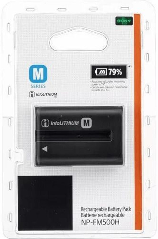 Dijiiplus NP-FM500H Rechargeable camera battery pack compatible for Alpha Battery Grip