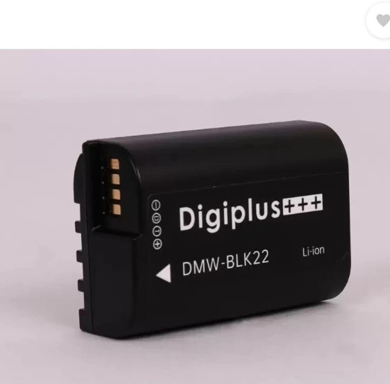 digiplus DMW-BLK22 Camera Battery (5000mAh) 8.4V compatible For Panasoni-c cameras Battery Grip