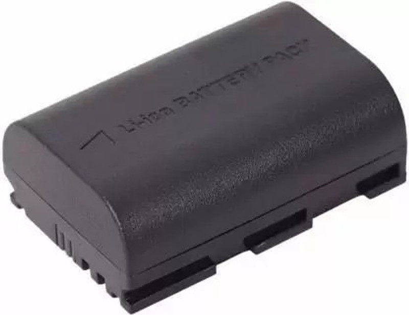 Digicom LPE-6 camera battery pack with protective case box compatible for canon EOS 5D  Camera Battery Charger(Black)