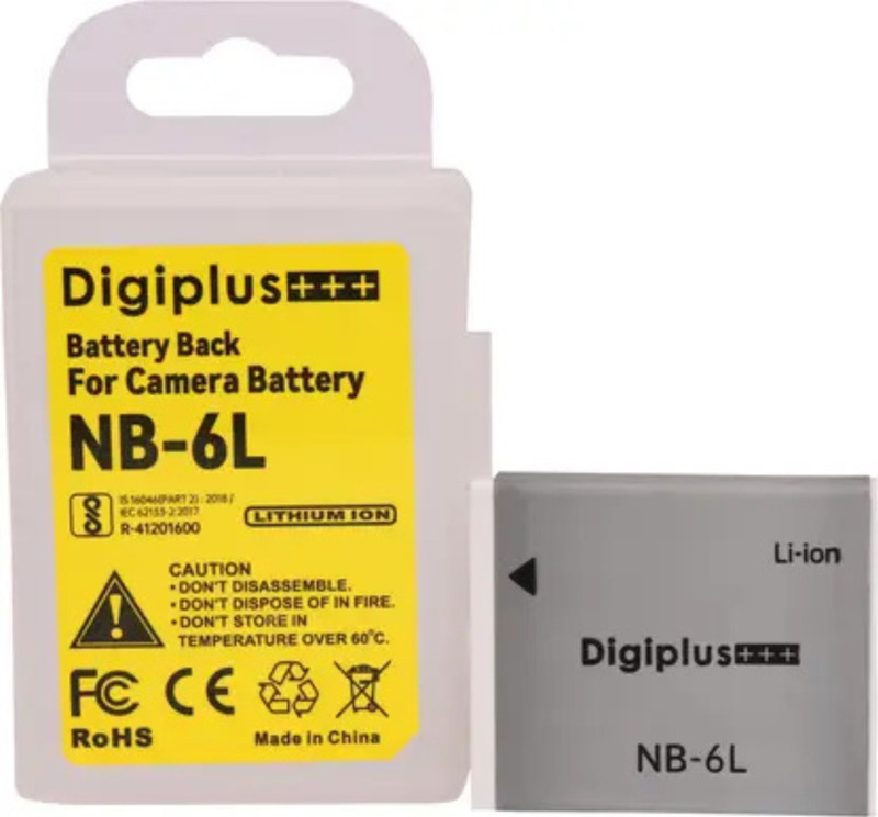 Camaura NB-6L Camera battery grip (1600 mAh) Battery Grip