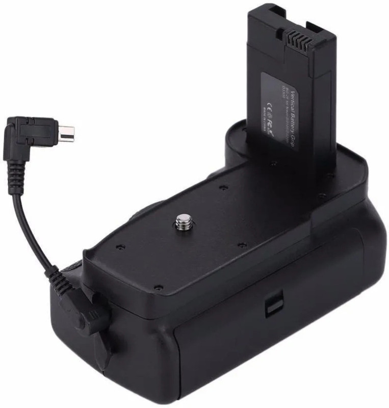 fotokina Vertical Battery Grip for N-i-k-o-n D3100, D3200, D3300 | Pro Camera Handle Battery Grip
