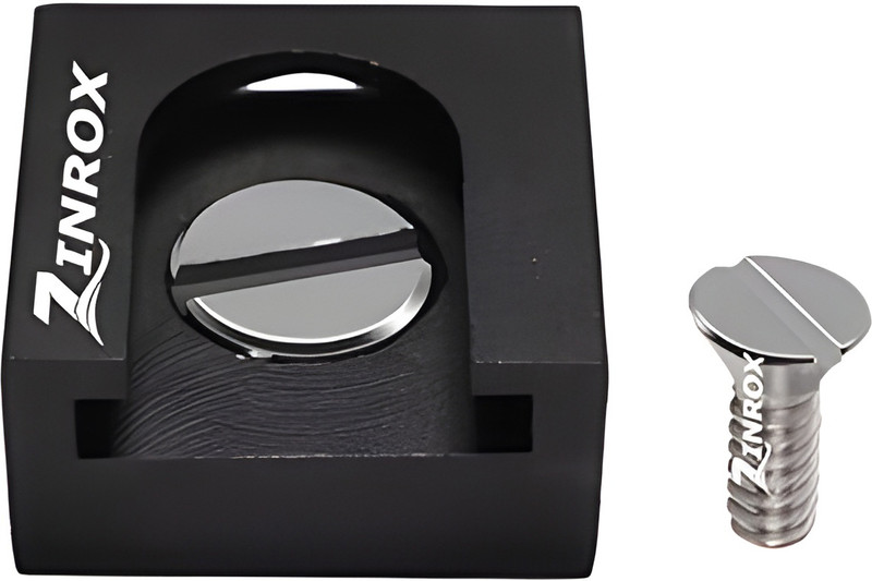 ZINROX Cold Shoe Mount Adapter Multi-Use 1/4" Thread, For Shoe Mount Bracket Custom Flash Bracket