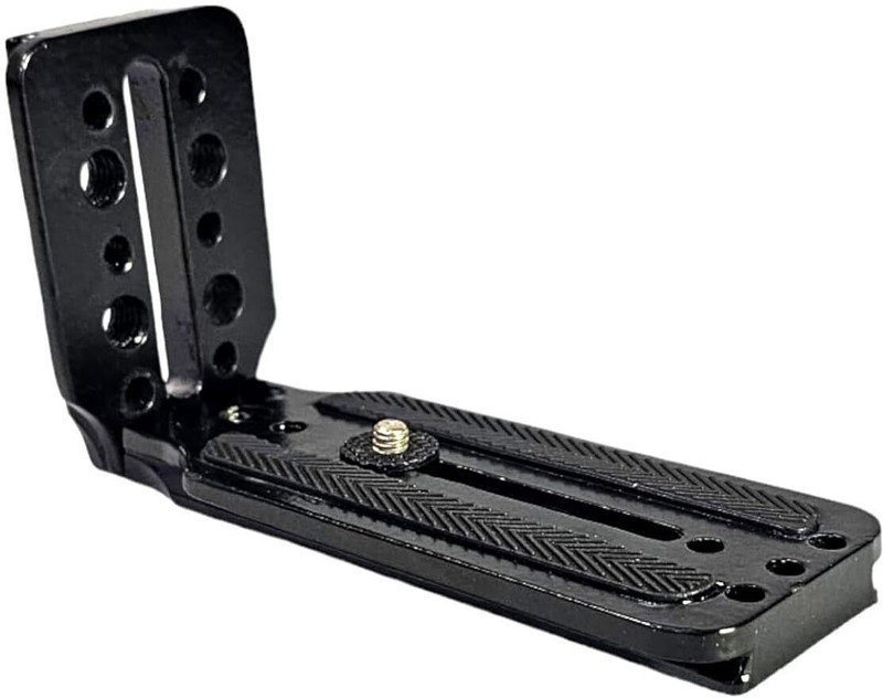 MILLETS DSLR Camera L Bracket Vertical Horizontal Tripod Quick Release Plate DSLR Camera L Bracket Vertical Horizontal Switching Tripod Quick Release Plate Folding Flash Bracket