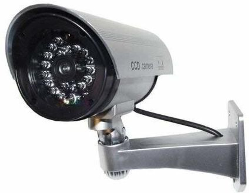 divinezon Realistic Look Dummy Security CCTV Bullet Camera with LED Light Indication Camera Housing