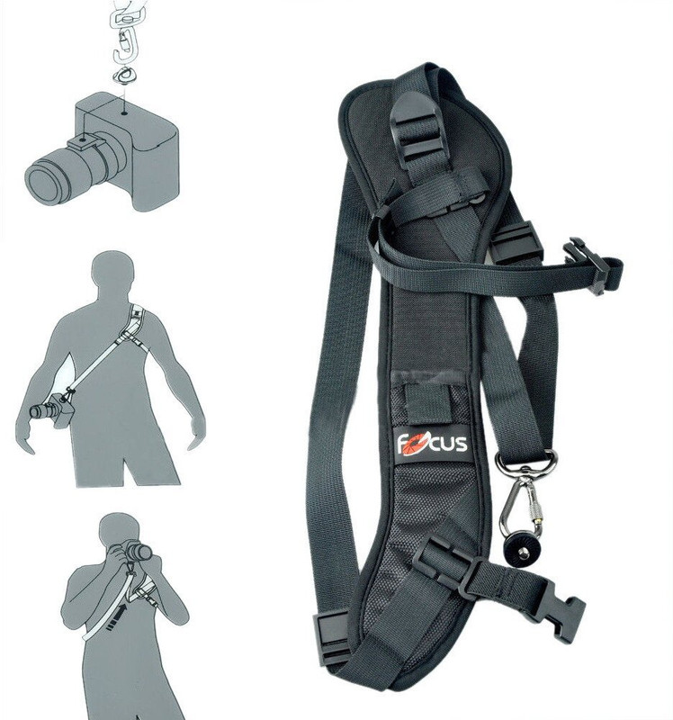 Gogotek Focus Shoulder Sling Strap – Anti-Slip Camera Housing
