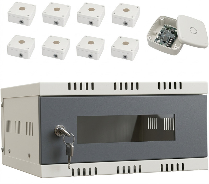 ASSE CCTV CAMERA Rackpvc0011 Camera Housing