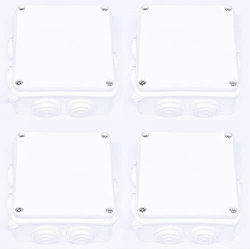 bectro Junction Box for CCTV Cameras 4*4 IP65 (4) Camera Housing