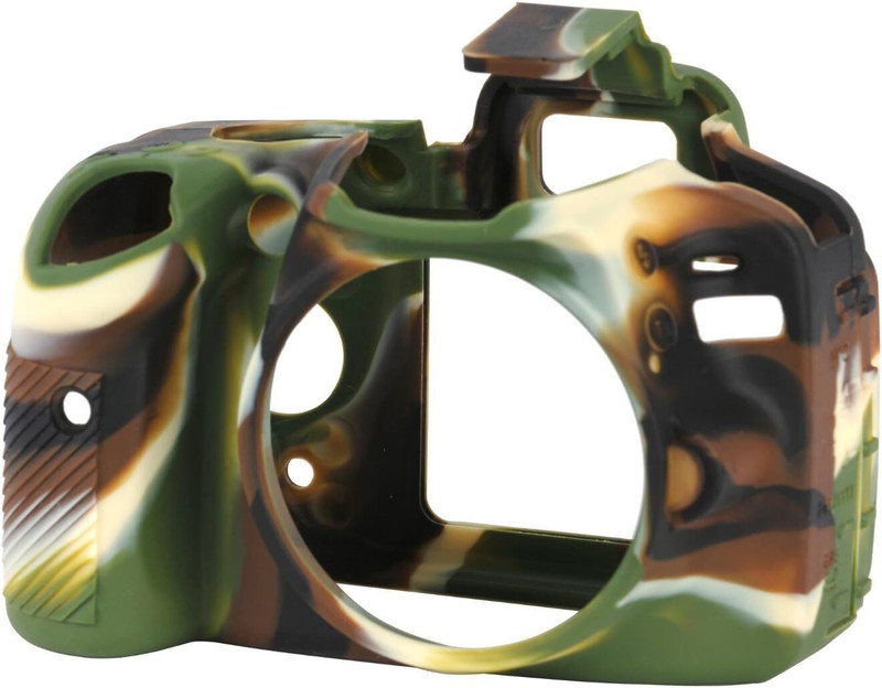 DIGICLIMBER D 3300/3400 (Camouflage) Camera Silicone Protective Camera Case Cover Compatible with Camera Housing