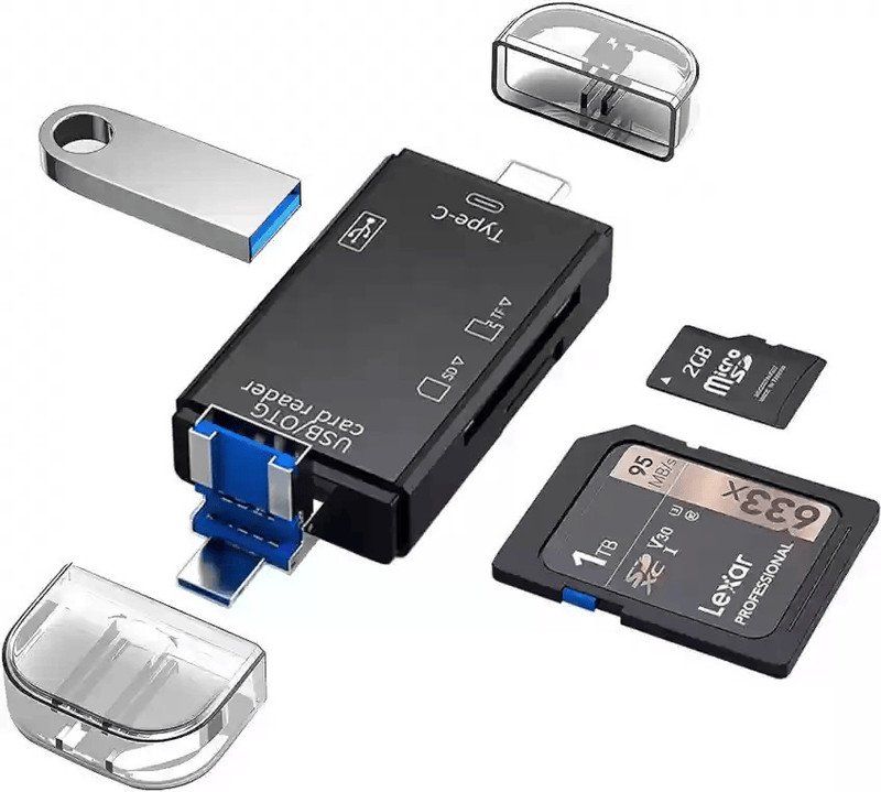 DIGICLAMBO OTG 6in1 Card reader Camera Housing