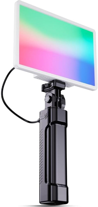 DIGITEK 100W RGB LED Video Light with Softbox & Power Bank, 2500K–9900K 7950 lx Camera LED Light